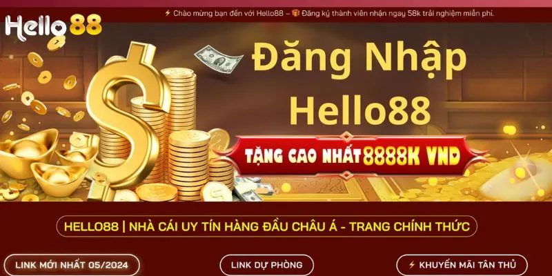 Cách đăng nhập Hello88 qua máy tính